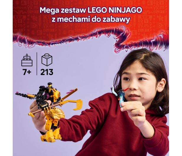 LEGO Ninjago 71839 Mech bojowy spinjitzu Arina - 1331652 - zdjęcie 4
